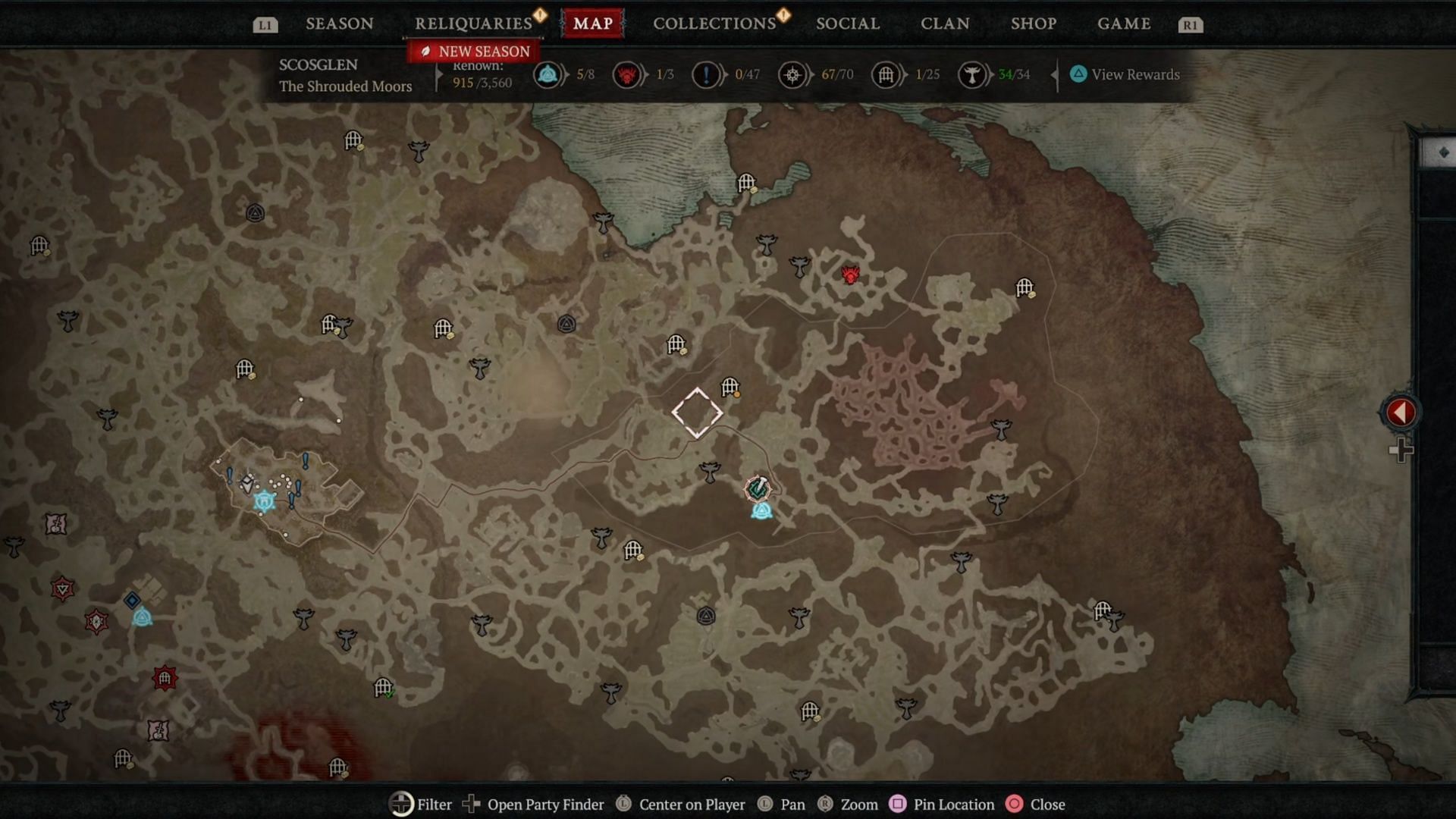 This is a lengthy ride - unless you have the Waypoint (Image via Blizzard Entertainment)